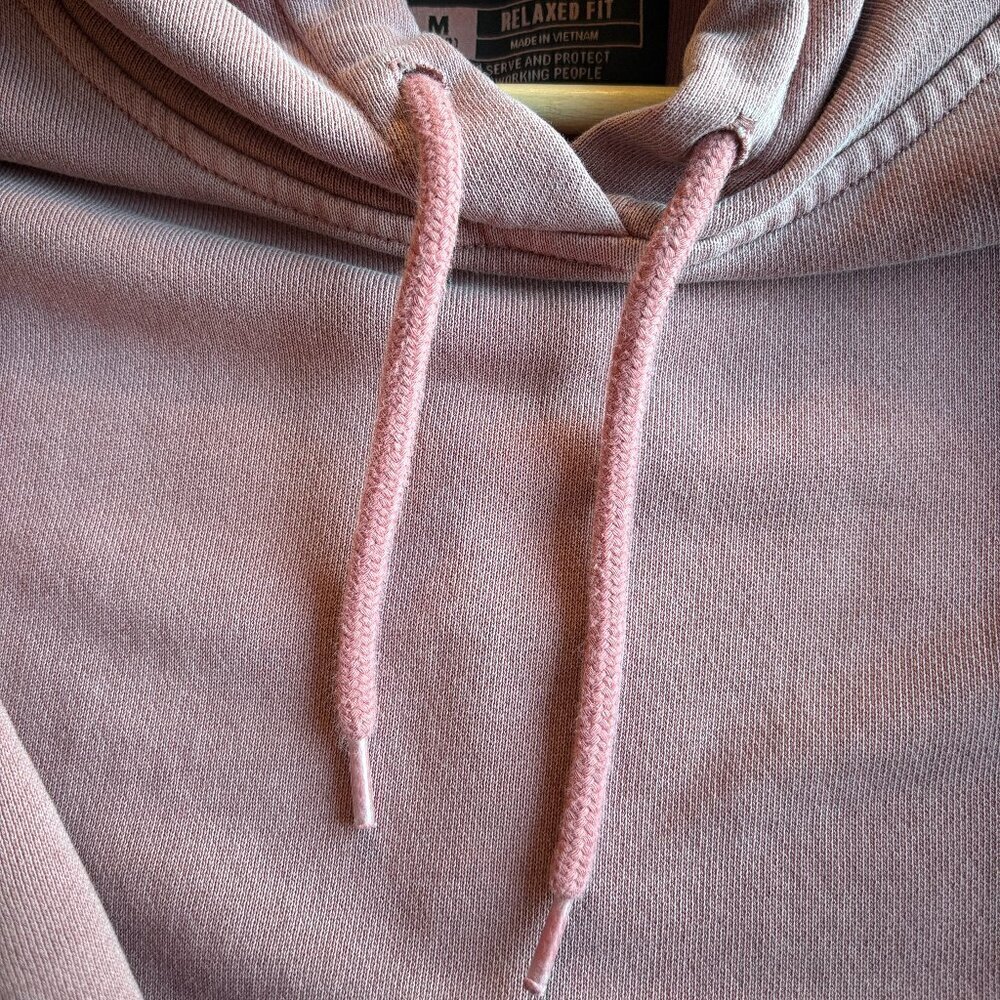 Carharrt Pink Garment Dye Rose tint hoodie-size M - Picture 6 of 10